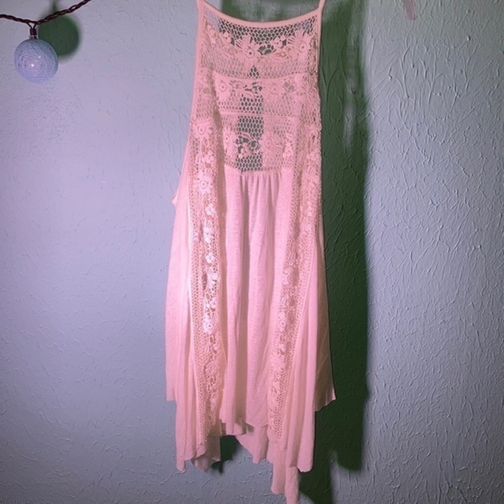 Free People Oversized Lace Top